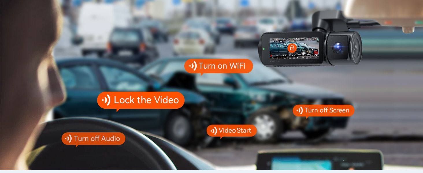 VANTRUE N4 Pro Dashcam 4K mit drei Kanälen – Detail 11