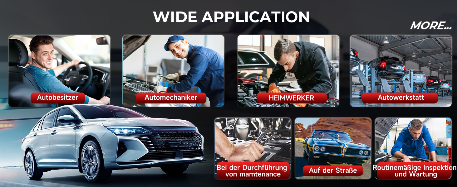 LAUNCH CRP129i V2.0 Diagnosegerät mit 5-Zoll-Touchscreen und OBD2-Kabel – Detail 18