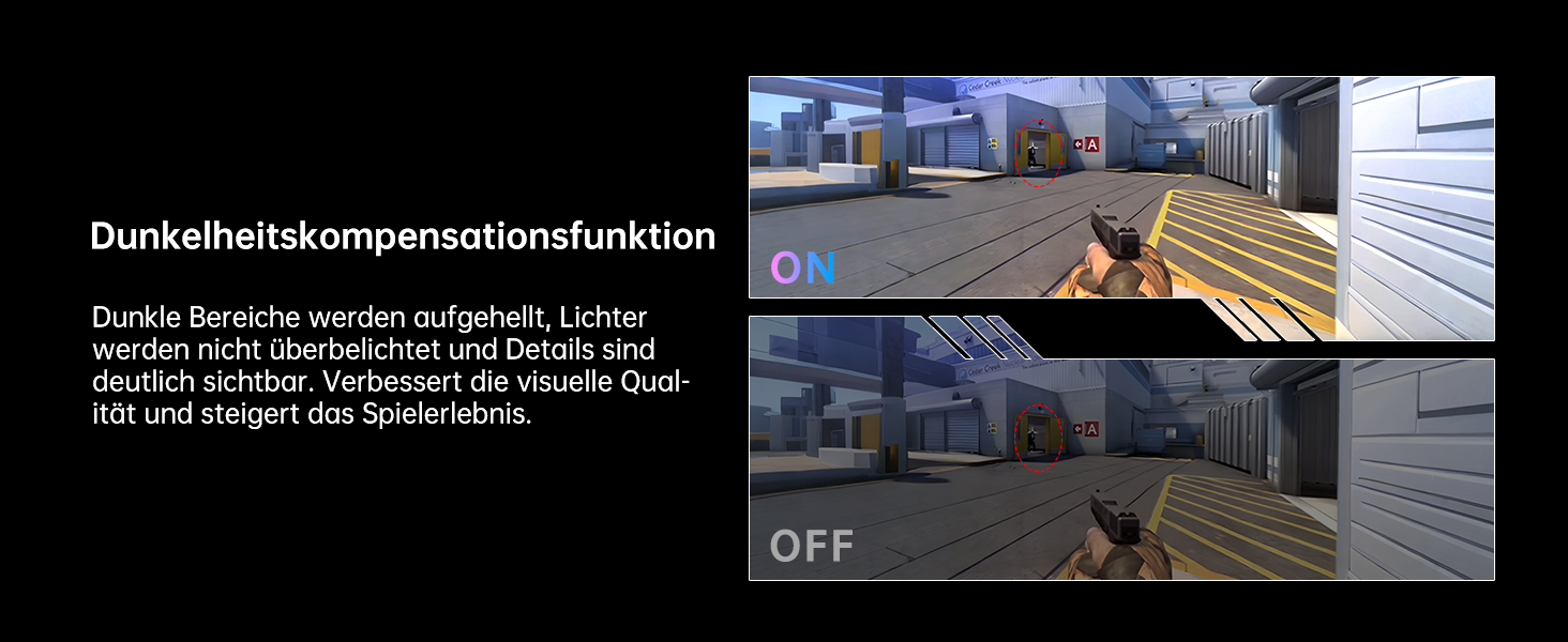 KTC U27T6 27-Zoll-4K-Monitor mit schmalem Rahmen auf Standfuss, Rückseite in Kohlefaseroptik – Detail 11