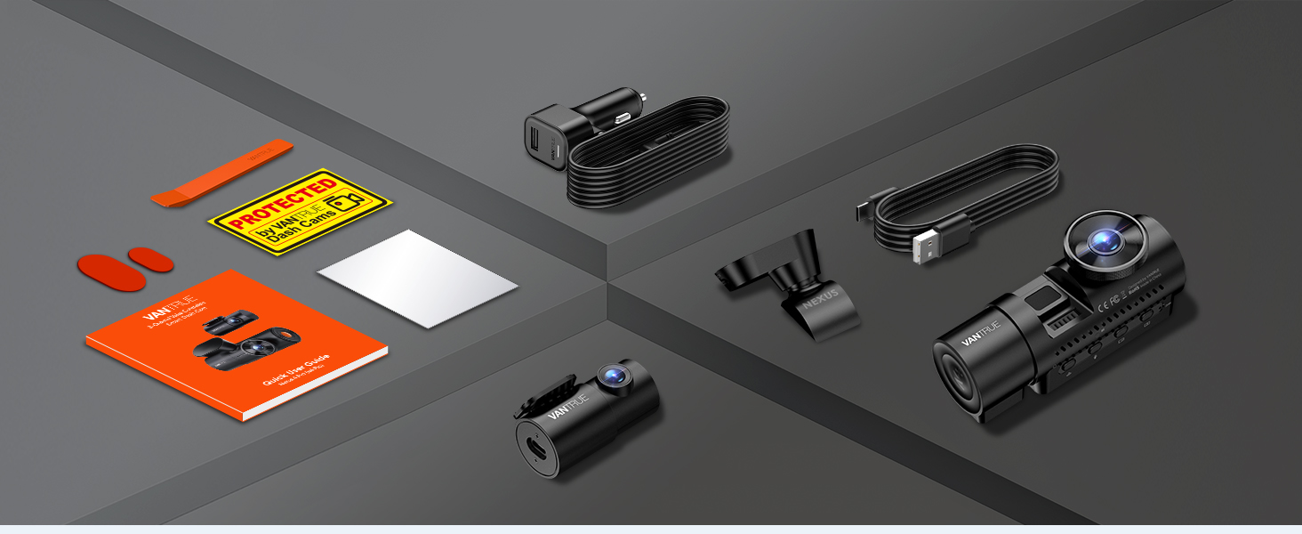 VANTRUE N4 Pro Dashcam 4K mit drei Kanälen – Detail 14