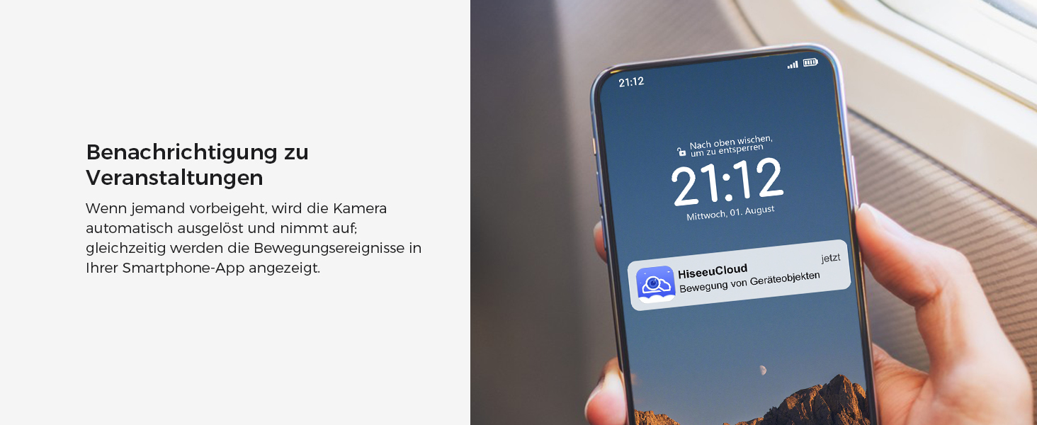 Hiseeu 3MP WLAN-Überwachungsset mit Dual-Objektiv-Kameras – Detail 15