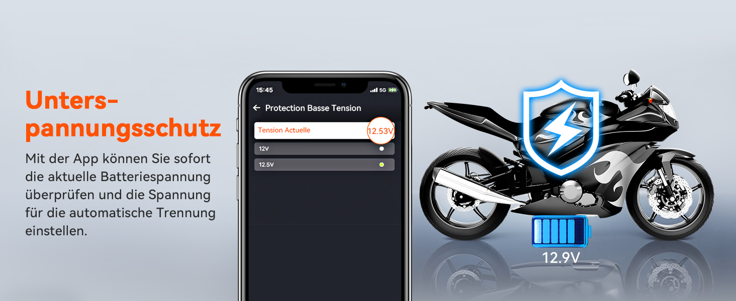 VANTRUE F1 Motorrad-Dashcam 4K wasserdicht – Detail 17