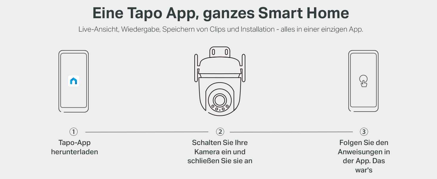 Tapo C520WS Überwachungskamera für aussen mit schwenkbarem Kopf und zwei Antennen – Detail 20
