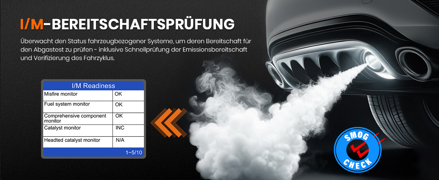 ANCEL VD700Pro Diagnosegerät mit Anzeige und OBD2-Stecker – Detail 17