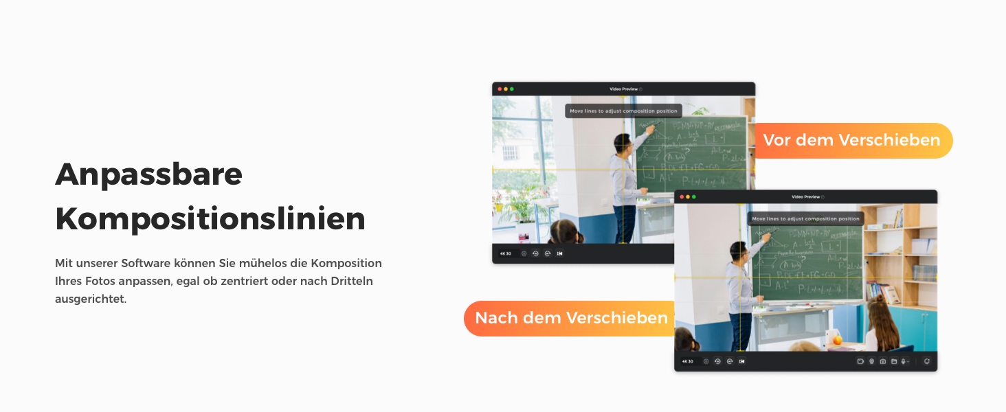OBSBOT Tiny 2 Lite 4K-PTZ-Webcam mit beweglichem Zwei-Achsen-Gimbal – Detail 15