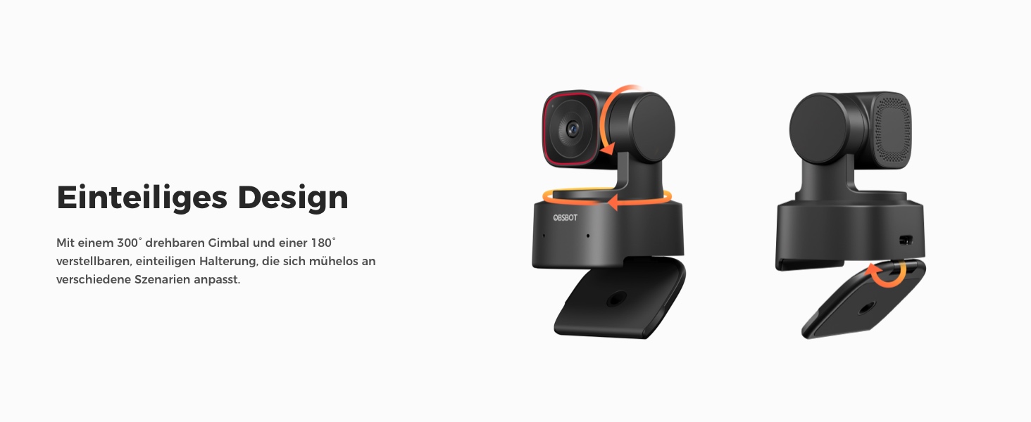 OBSBOT Tiny 2 Lite 4K-PTZ-Webcam mit beweglichem Zwei-Achsen-Gimbal – Detail 20
