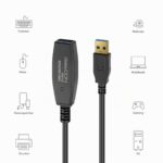 Einsatzgebiete aktives USB Kabel Webcam Tastatur Maus Drucker Datenspeicher