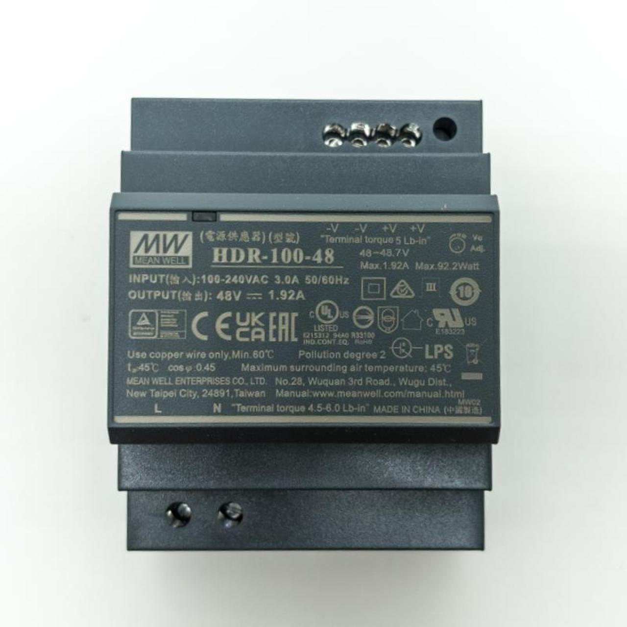 DS-KAW92-4N Netzteil 48 V für Hikvision 2-Draht-HD-Verteiler