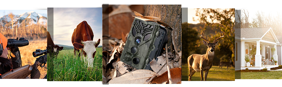 SUNTEKCAM wildkamera wildkamera mit bewegungsmelder nachtsicht wildkamera mit bewegungsmelder