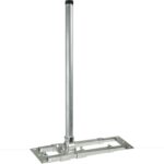 DUR-line Herkules Dachsparrenhalter mit 130 cm Mast Durchmesser 48 mm feuerverzinkt