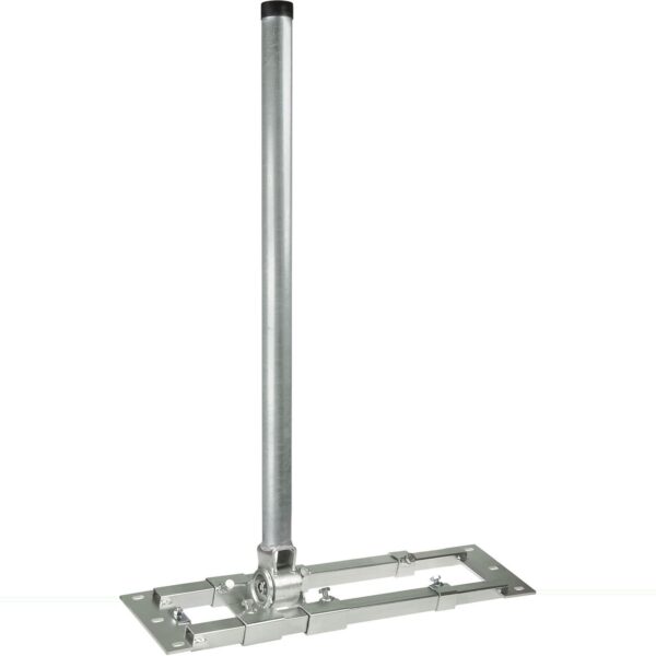 DUR-line Herkules Dachsparrenhalter mit 130 cm Mast Durchmesser 48 mm feuerverzinkt