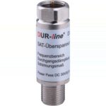 DUR-line SAT Ueberspannungsschutz mit Power Pass DC 30V 0,5A
