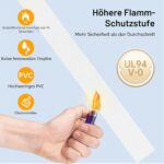 Flammschutz UL94 V-0 Kabelkanal Feuerzeugtest mit vier Merkmalen