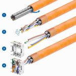 Montageanleitung Schritt 1 bis 4 fuer das Keystone Modul