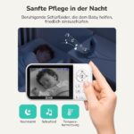 GHB Babyphone – Schlaflieder, Nachtsicht und Temperaturmessung