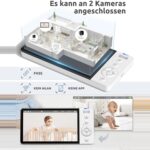 GHB Babyphone verbindet bis zu zwei Kameras über 2,4-GHz-FHSS ohne WLAN und App