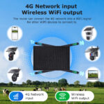 4G-Solar-Router mit Solarpanel und 20'100-mAh-Akku – autarkes WLAN für Kameras ohne Stromanschluss – Bild 4