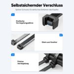 Kabelbinder-Set schwarz aus Nylon 66 in vier Längen