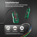 Erkennung von Kurzschluss, Unterbrechung und Kabelkreuz ueber die Kontrollleuchten