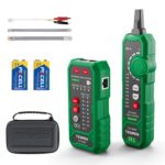 Sender, Empfaenger, Adapterkabel, Krokodilklemmen, zwei 9-V-Batterien und Hartschalenkoffer