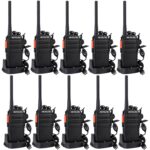 Retevis RT24 Plus Funkgeräte-Set mit zehn Geräten, Headsets und Ladeschalen