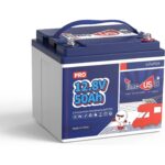 Timeusb 12V 50Ah LiFePO4-Akku mit M8-Anschluss