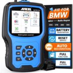 Handgerät ANCEL BM700Pro zur Fahrzeugdiagnose mit Display, Frontansicht.