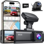 REDTIGER F7N Dashcam 4K mit GPS-Halterung