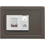 BURG-WÄCHTER PointSafe P 2 E FS Möbeltresor in Schwarz mit elektronischem Zahlenschloss und Fingerscan