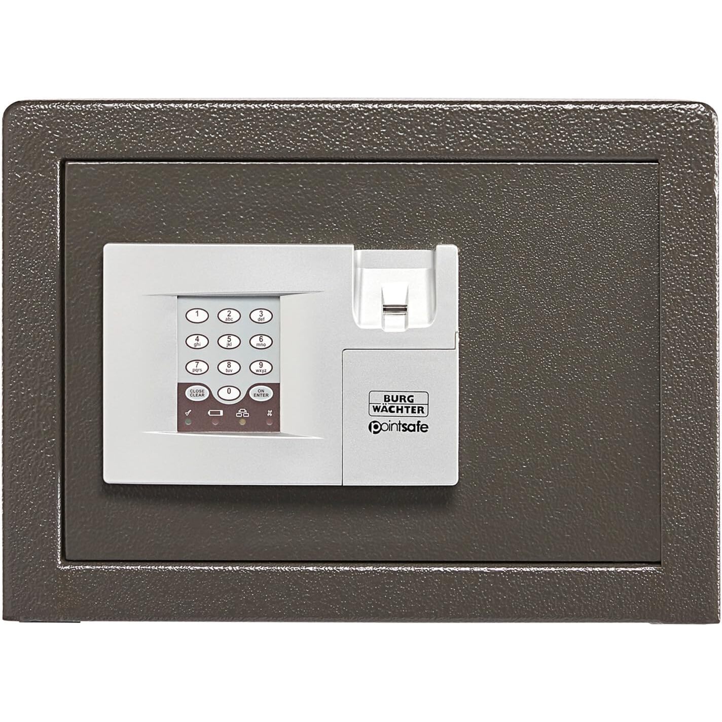 BURG-WÄCHTER PointSafe P 2 E FS Möbeltresor mit Zahlencode und Fingerscan, 20,5 l – Ansicht 1 BURG-WÄCHTER PointSafe P 2 E FS Möbeltresor in Schwarz mit elektronischem Zahlenschloss und Fingerscan