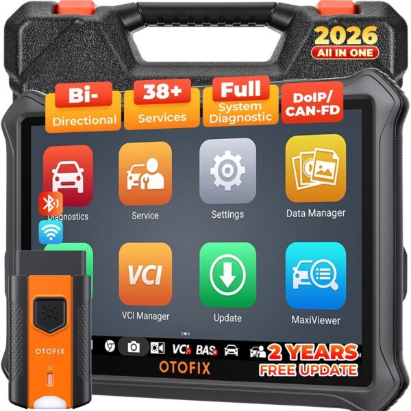 OTOFIX D1 Lite Diagnosetablet mit 7-Zoll-Touchscreen und OBD2-Stecker