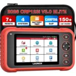 LAUNCH CRP123i V3.0 Elite OBD2-Diagnosegerät mit 5-Zoll-Touchscreen, Schutzhülle und OBD-Diagnosestecker
