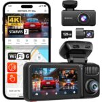 REDTIGER F17 Elite 3-Kanal-Dashcam mit Dual STARVIS 2