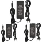 ledmo Netzteil 12 Volt 5 Ampere mit 60 Watt, drei Stück im Set mit Anschlusskabel