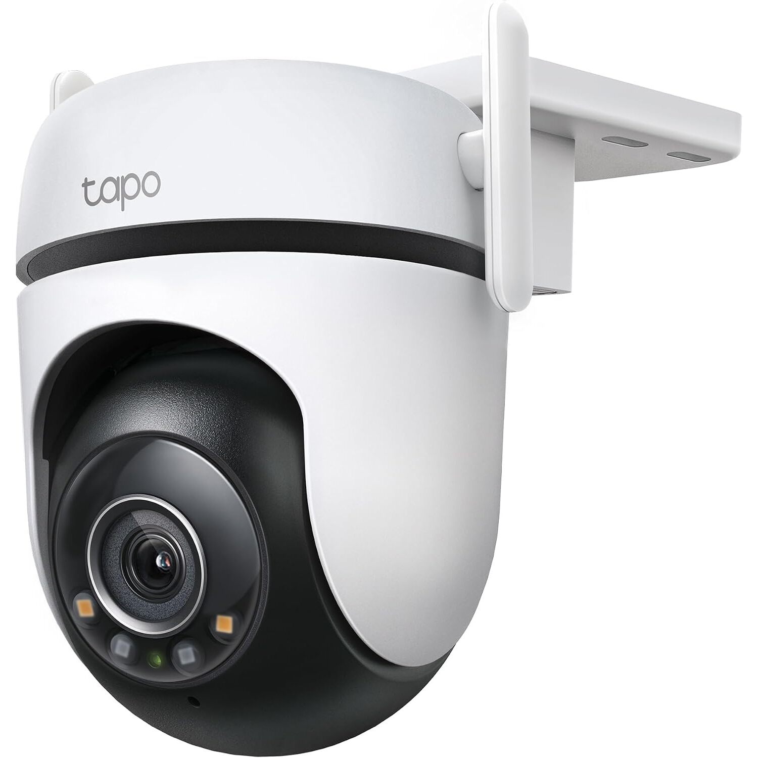 Tapo C520WS Überwachungskamera aussen, 2K 4MP, 360° schwenkbar, Starlight-Nachtsicht, IP66 – Ansicht 1 Tapo C520WS Überwachungskamera für aussen mit schwenkbarem Kopf und zwei Antennen