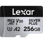 Lexar Silver Plus microSDXC Speicherkarte mit 256 GB in Silber