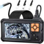 SKYBASIC P100-10M Endoskopkamera mit 4,3-Zoll-Bildschirm und 10 Meter halbstarrem Kabel