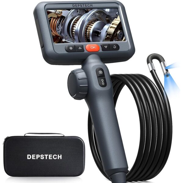 DEPSTECH DS650DL Endoskopkamera mit 210 Grad beweglichem Kopf