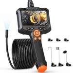 Qimic G30M Endoskopkamera mit 4,3-Zoll-Display, 8-mm-Kamerakopf und aufgerolltem 5-Meter-Kabel