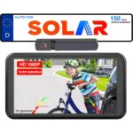 AUTO-VOX Solar3A Plus Funk-Rückfahrkamera mit Solarpanel und 5-Zoll-Monitor