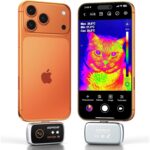 GOYOJO Wärmebildkamera zum Aufstecken auf das Smartphone mit 192 x 192 Bildpunkten