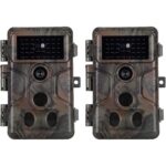 Agitato A323 Wildkamera mit Sony-Starvis-Sensor und Bewegungsauslösung im Tarnmuster