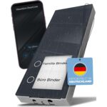 Telegärtner DoorLine Slim DECT Türstation mit Echtglasfront in Anthrazit