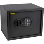 HomeSafe HV30E Möbeltresor in Schwarz mit elektronischem Zahlenschloss