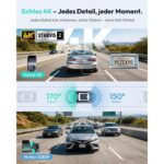BOTSLAB Dashcam 4K mit STARVIS 2 und Hardwire-Kit