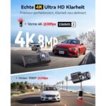 REDTIGER F7NA Dashcam 4K mit Sony STARVIS 2 IMX678