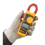 Fluke 325 Echteffektiv-Stromzange in Gelb mit Messleitungen und Tragetasche