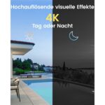 ZOSI C180 PoE Überwachungsset mit 8-Kanal-Netzwerkrekorder und vier Aussenkameras mit 8 Megapixel