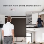 X-Sense SD19-W Funkrauchmelder aus dem 6er-Set, weisses Gehäuse mit Stummschalttaste