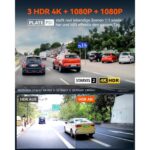 VANTRUE N4 Pro Dashcam 4K mit drei Kanälen